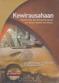Image of Kewirausahaan: membentuk dan mengembangkan unit bisnis handal dan mapan