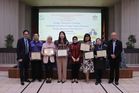 Seminar dan Workshop Design Thinking: Unlimited Innovation Thourgh Human-Centered Design Approach in Society 5.0